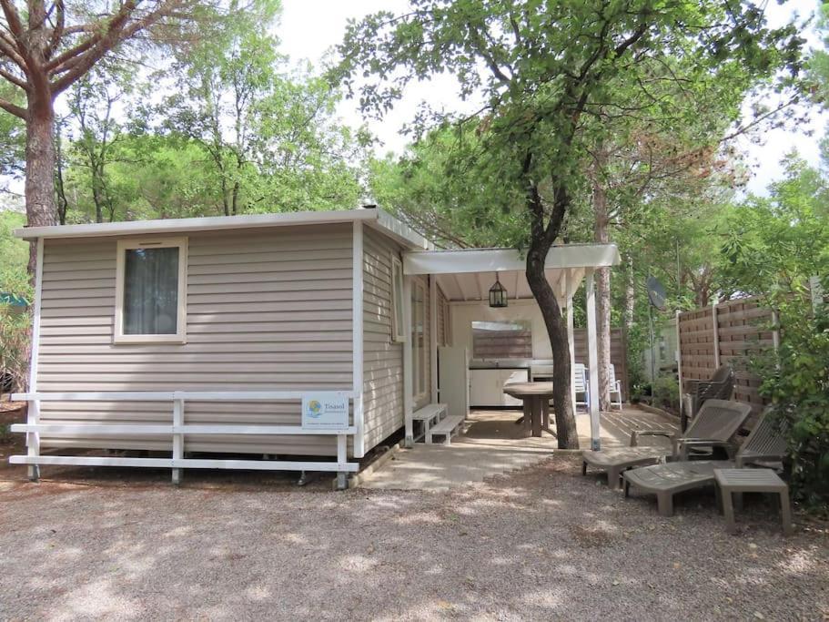 Mobile Home 6-Pers Camping Lei Suves-Cotes D'Azur-Including Airco Roquebrune-sur-Argens Eksteriør bilde