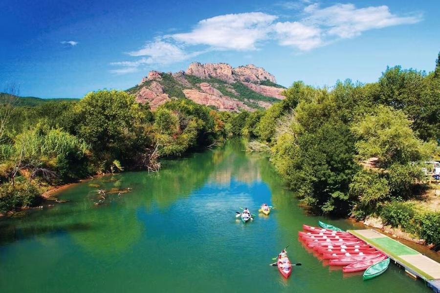 Mobile Home 6-Pers Camping Lei Suves-Cotes D'Azur-Including Airco Roquebrune-sur-Argens Eksteriør bilde